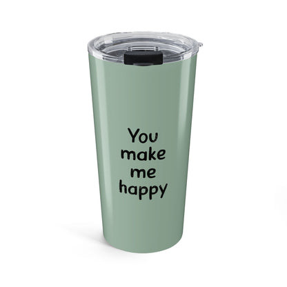 Bicchiere termico 590 ml «You Make Me Happy»