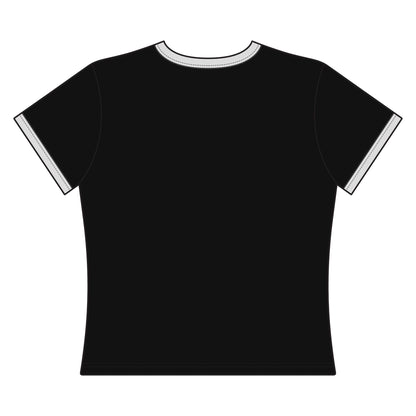T-shirt ringer da donna Natale 2026