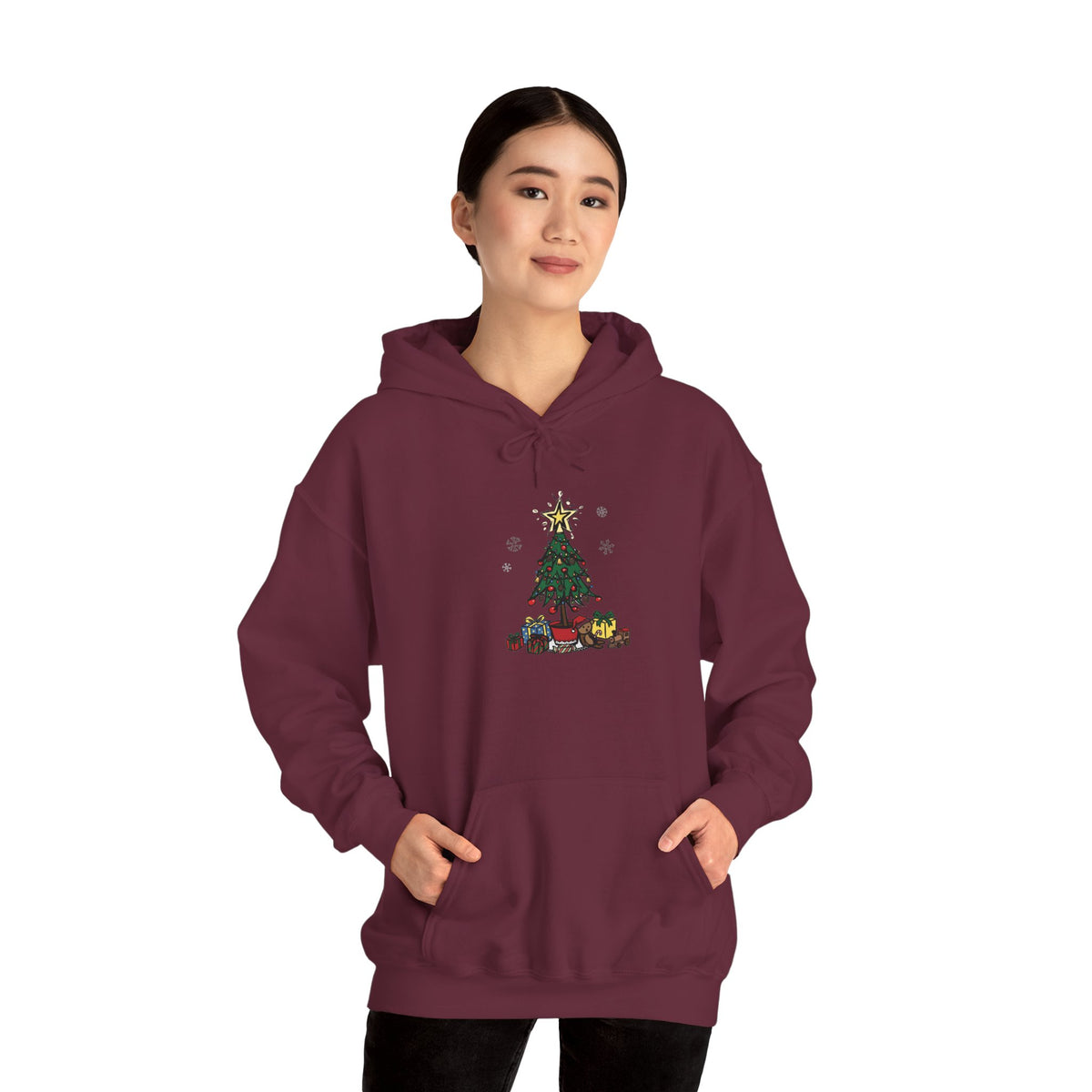 Felpa con cappuccio donna – Albero dei Giocattoli