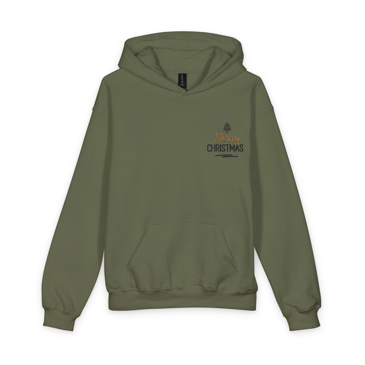 Felpa con cappuccio di peso medio Modern Pine