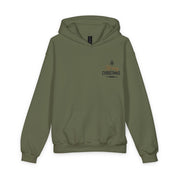 Felpa con cappuccio di peso medio Modern Pine