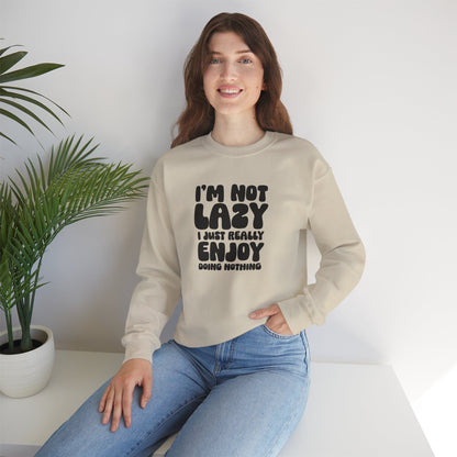 Felpa donna «Lazy but Motivated»
