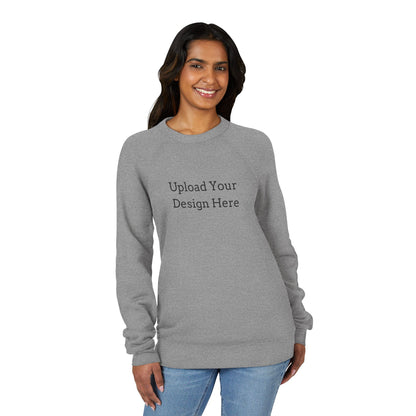 Felpa raglan donna personalizzabile – Modello A