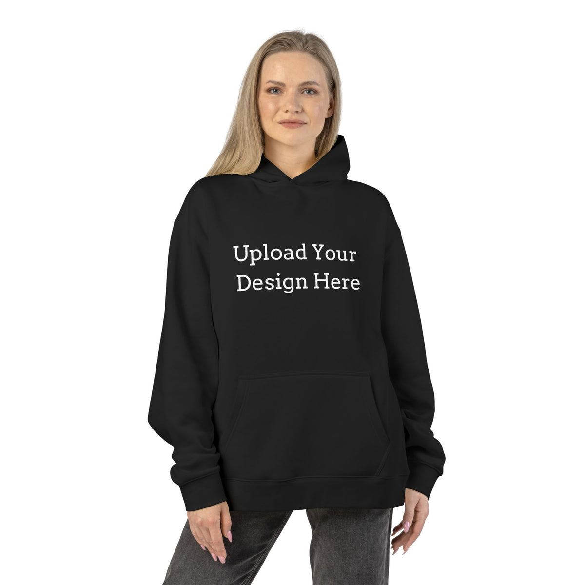 Felpa con cappuccio donna personalizzabile – Modello C