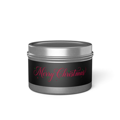 Set 3 candele in latta Buon Natale