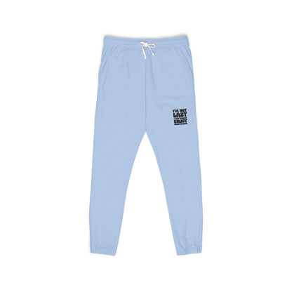 Pantaloni streetwear in felpa Pigro ma Motivato