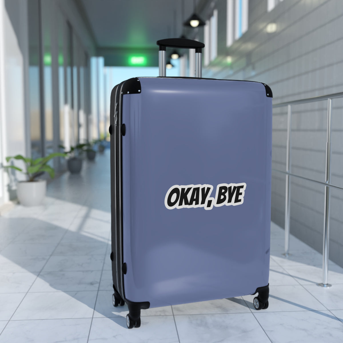 Valigia da viaggio «Okay Bye»