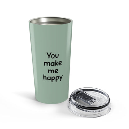 Bicchiere termico 590 ml «You Make Me Happy»