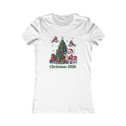 T-shirt slim donna – Natale 2026