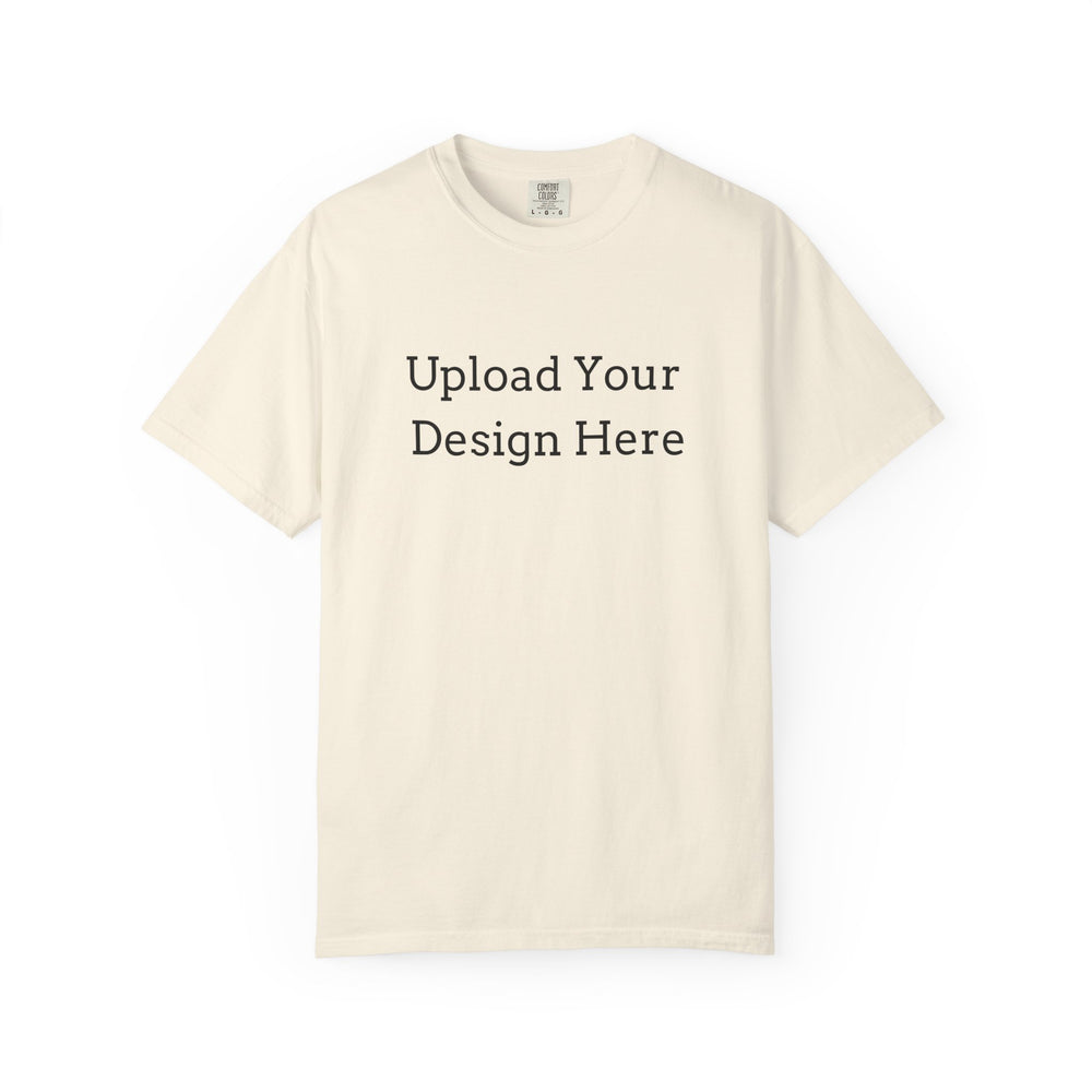 T-shirt da uomo tinta in capo