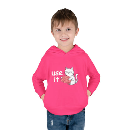Felpa con cappuccio bambini «Use It»