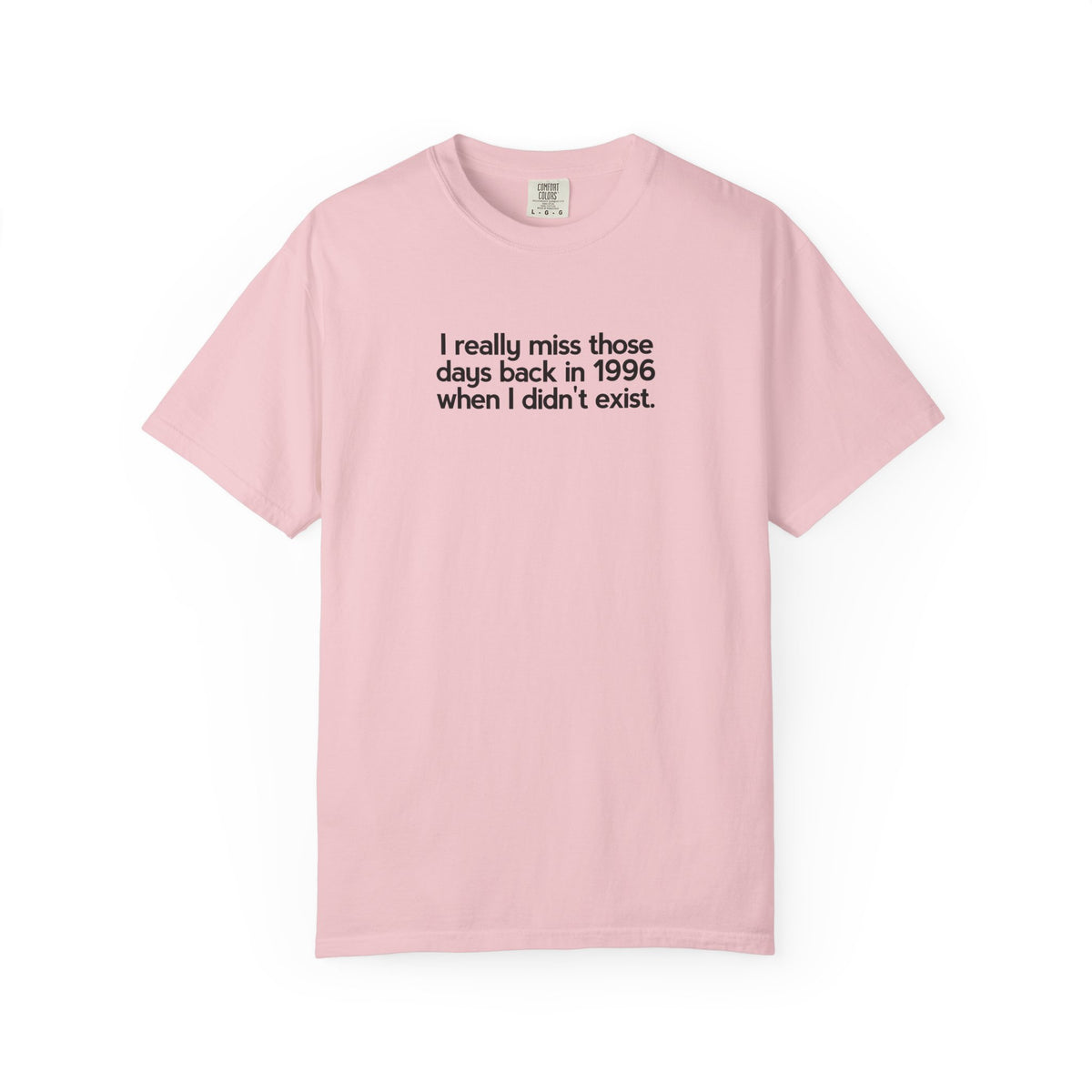 T-shirt uomo tinta in capo «Nostalgic Void»