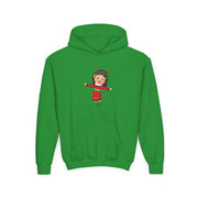 Felpa con cappuccio Mini Elfo di Natale