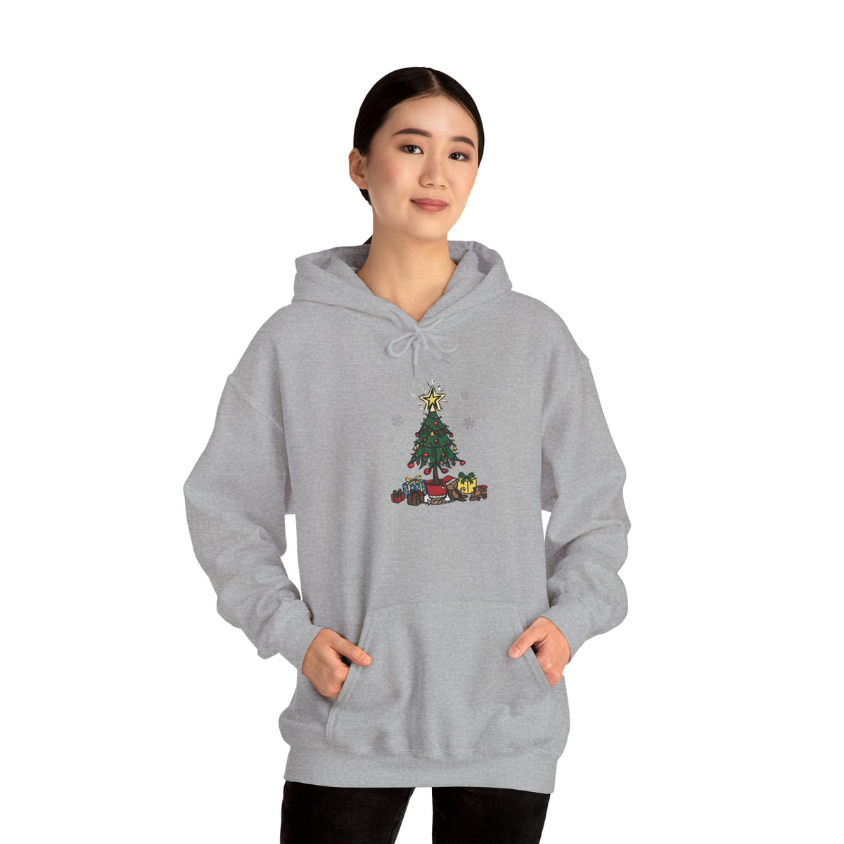 Felpa con cappuccio donna – Albero dei Giocattoli