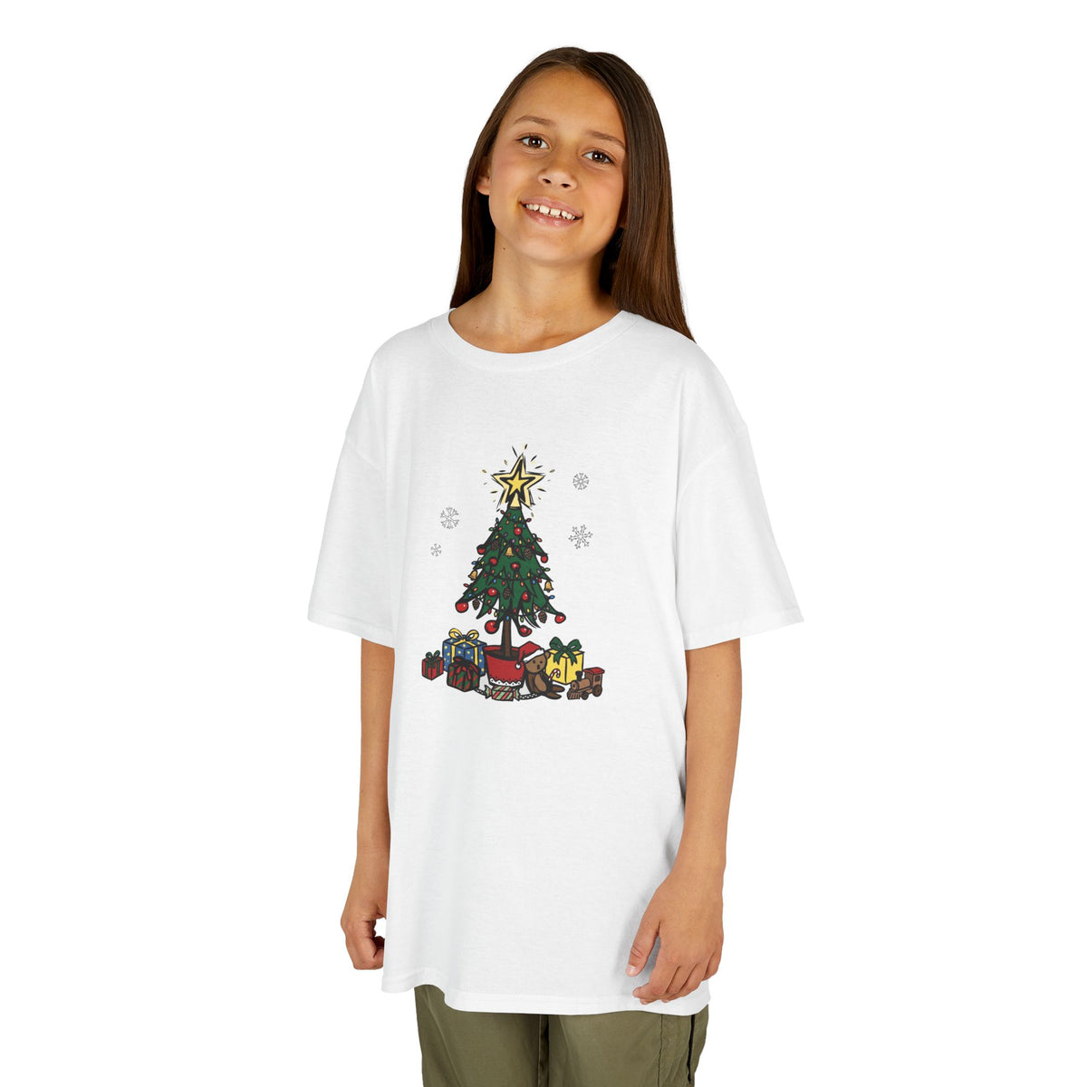 Maglietta natalizia per bambini Toyland Tree