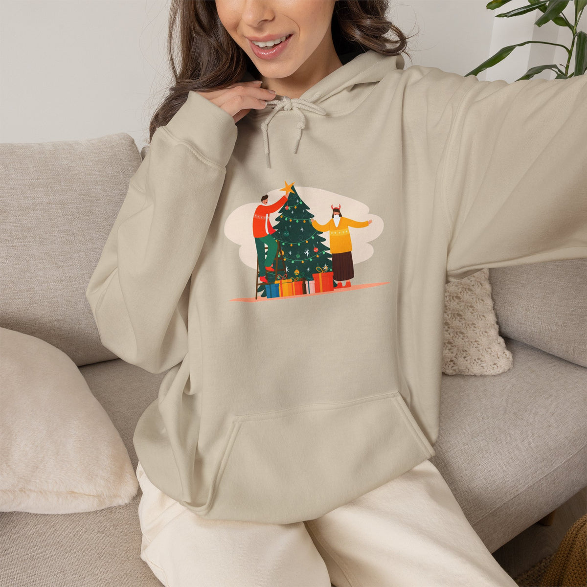 Felpa con cappuccio donna – Decoriamo Insieme