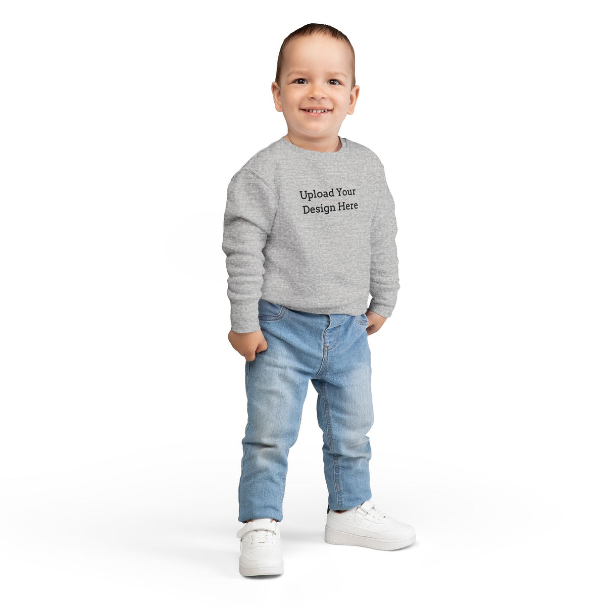 Felpa bimbi piccoli personalizzabile – Modello A