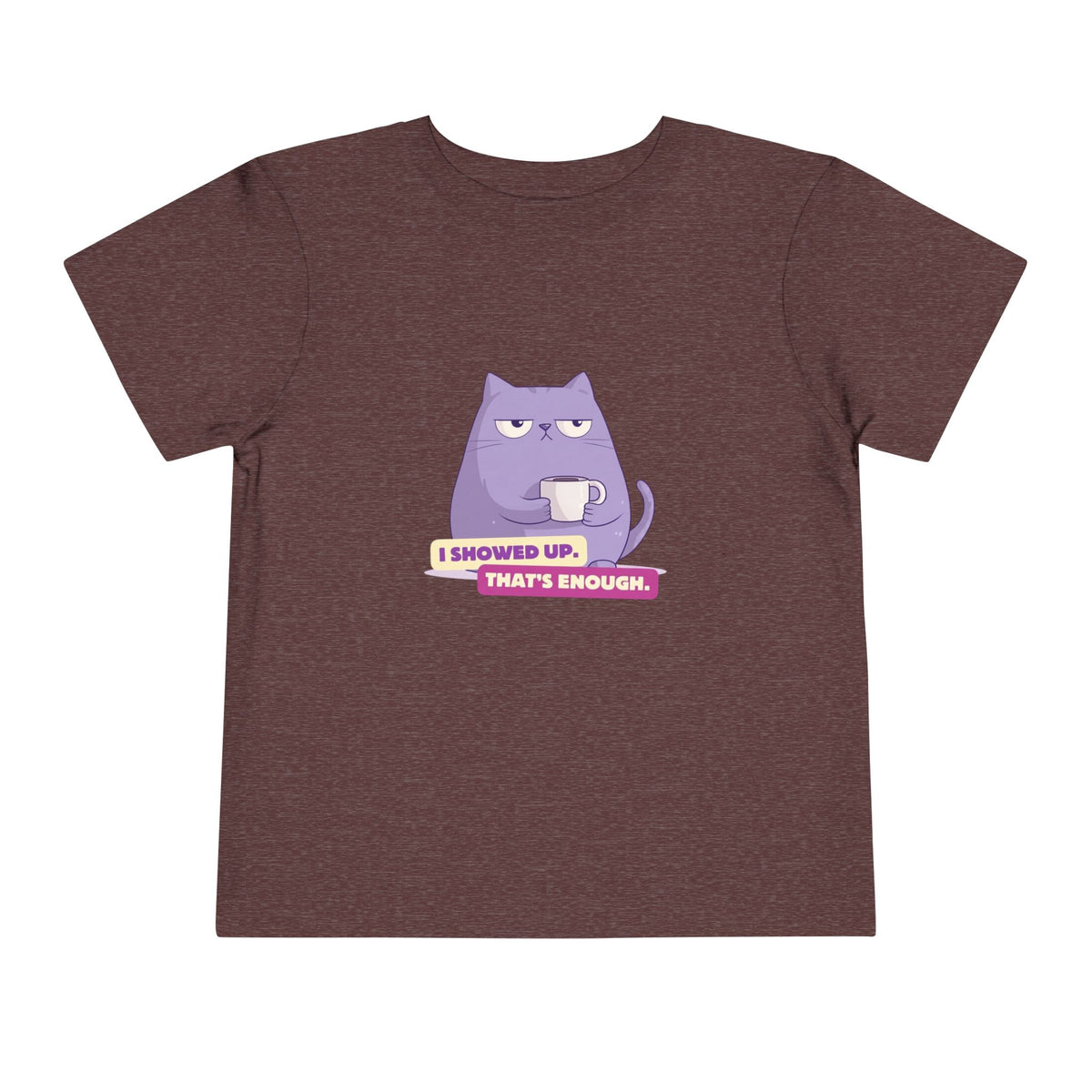 T-shirt bimbi piccoli «I Showed Up»