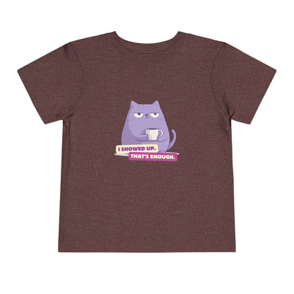 T-shirt bimbi piccoli «I Showed Up»