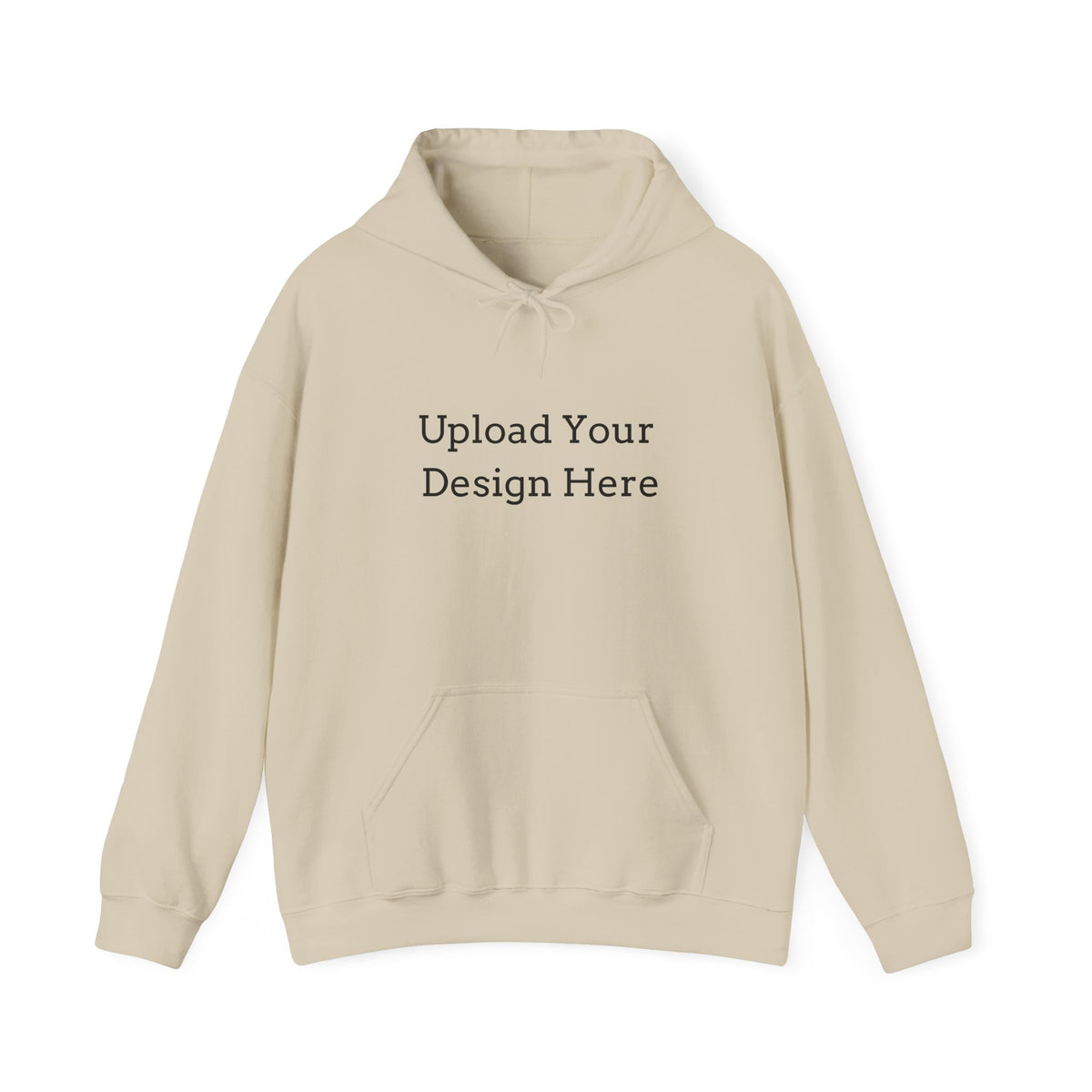 Felpa con cappuccio uomo personalizzabile – Modello A