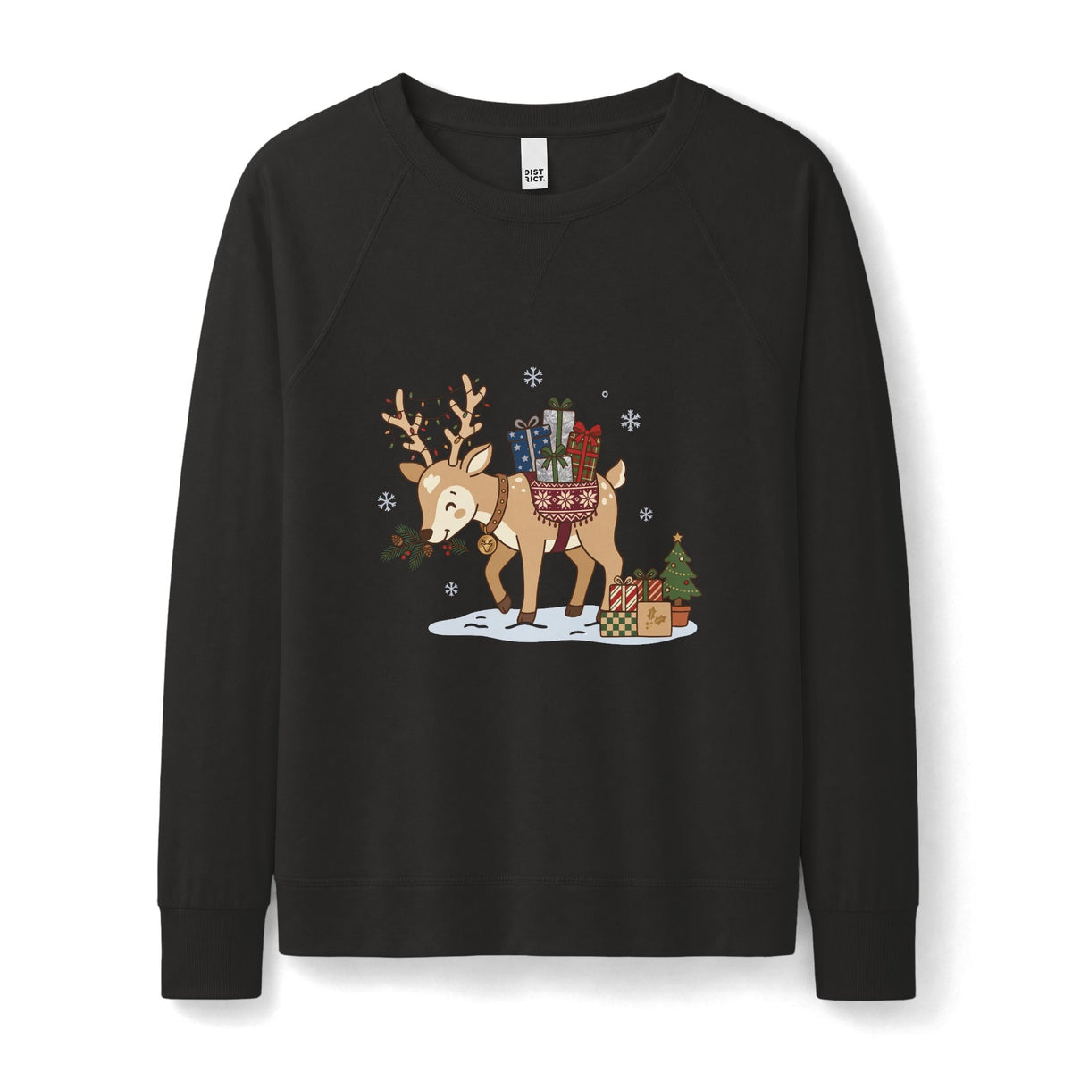Felpa girocollo Festive Courier