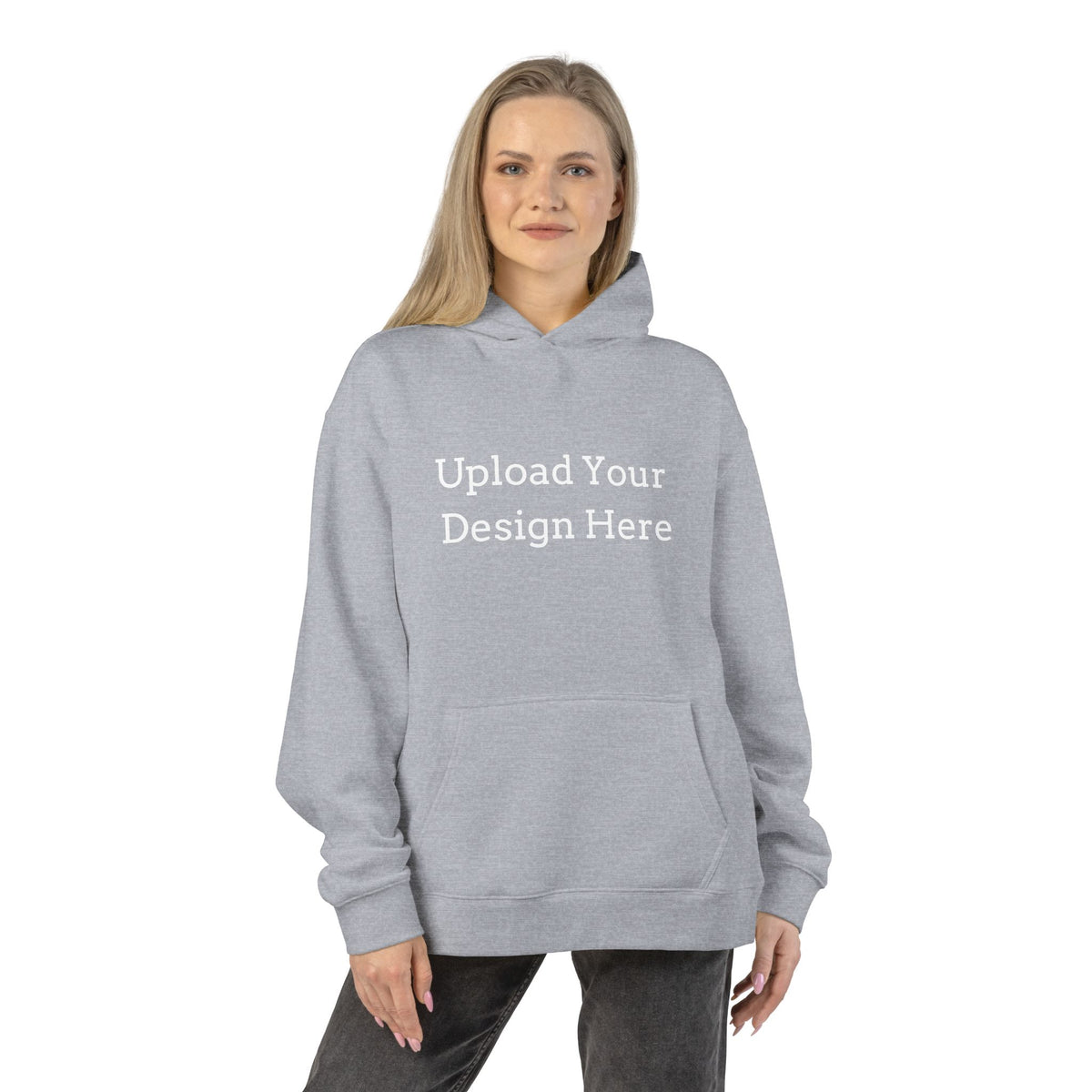 Felpa con cappuccio donna personalizzabile – Modello C