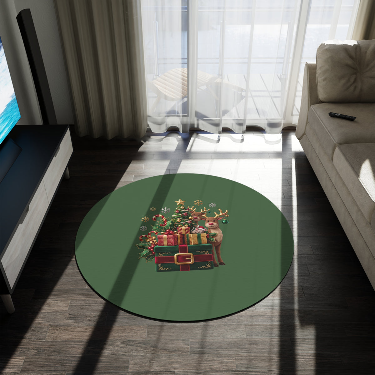 Tappeto rotondo Festive Bounty