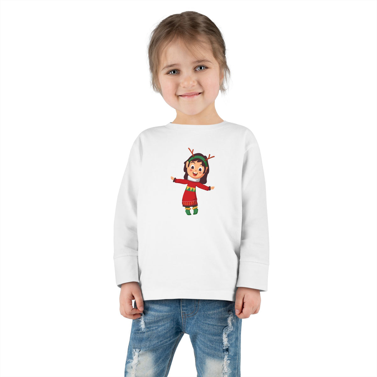T-shirt a maniche lunghe Merry Mini per bimbi piccoli