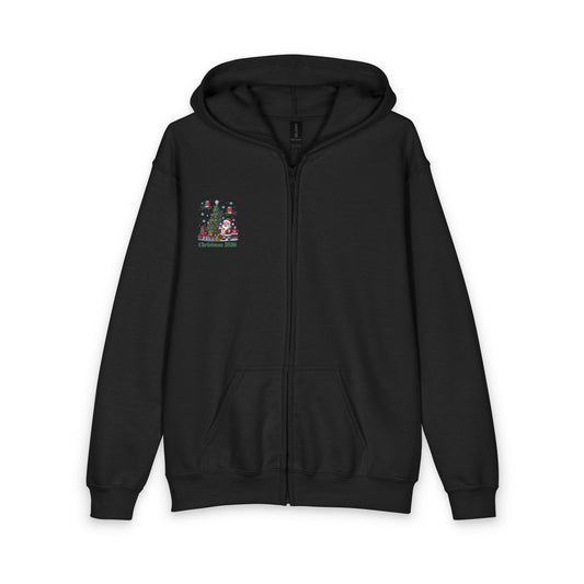 Felpa con zip Natale 202 6