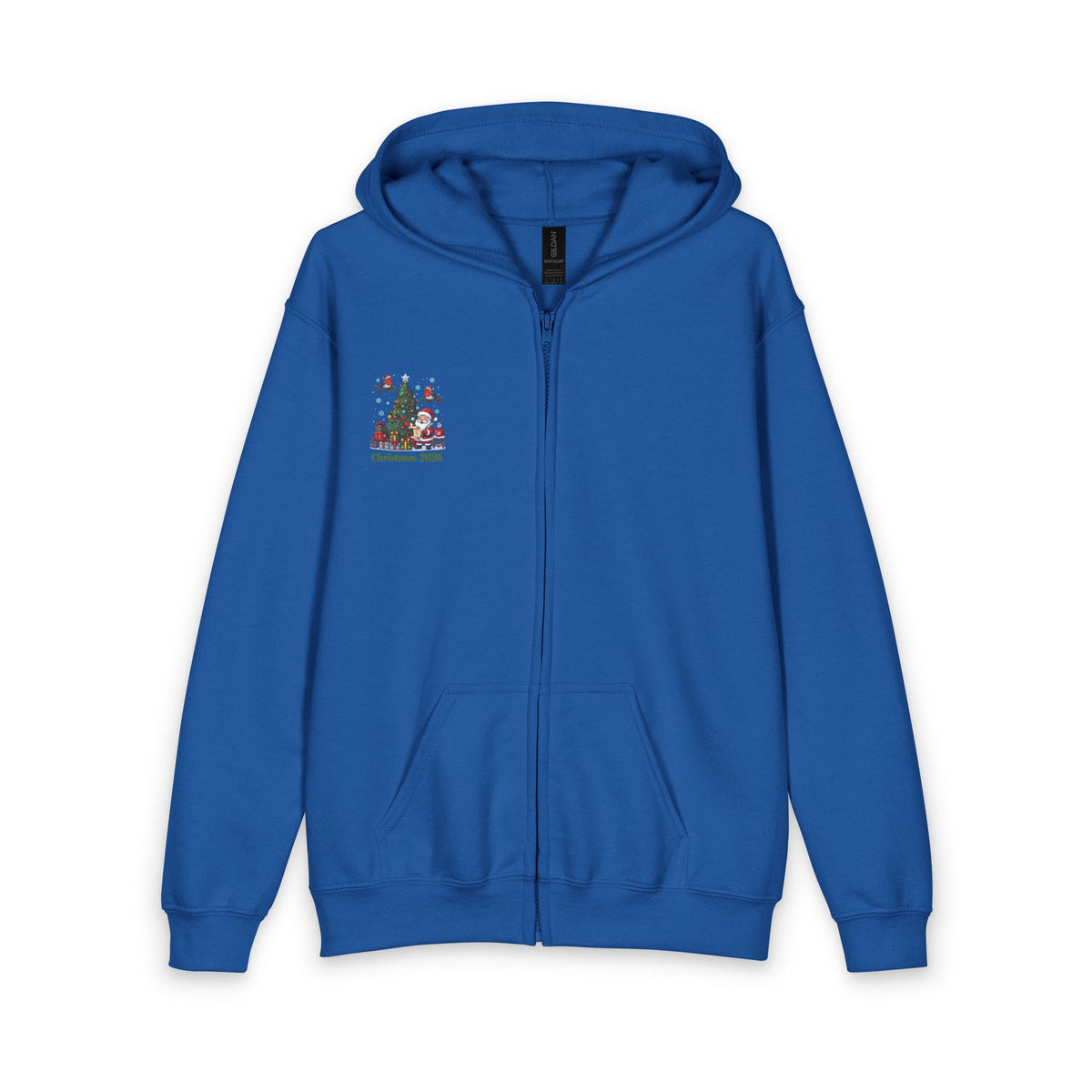 Felpa con zip Natale 202 6