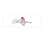 Adesivo per paraurti – Babbo Natale Corsivo