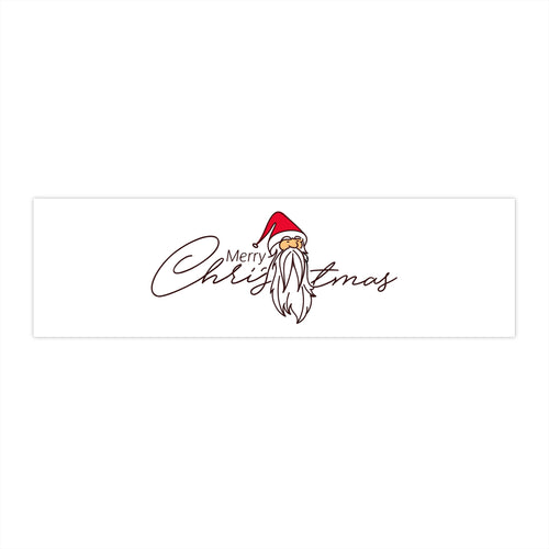 Adesivo per paraurti con scritta di Babbo Natale