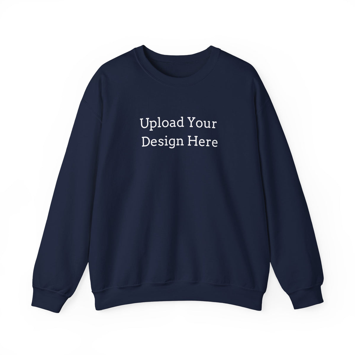 Sudadera de cuello redondo personalizable