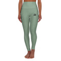 Leggings yoga a vita alta donna «Fix Me»