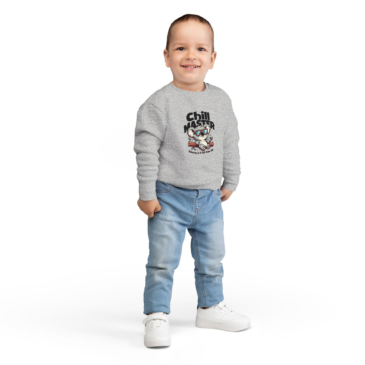 Felpa bimbi piccoli «Chill Master»