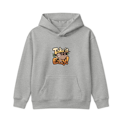 Felpa con cappuccio relax bambini «Take It Easy»