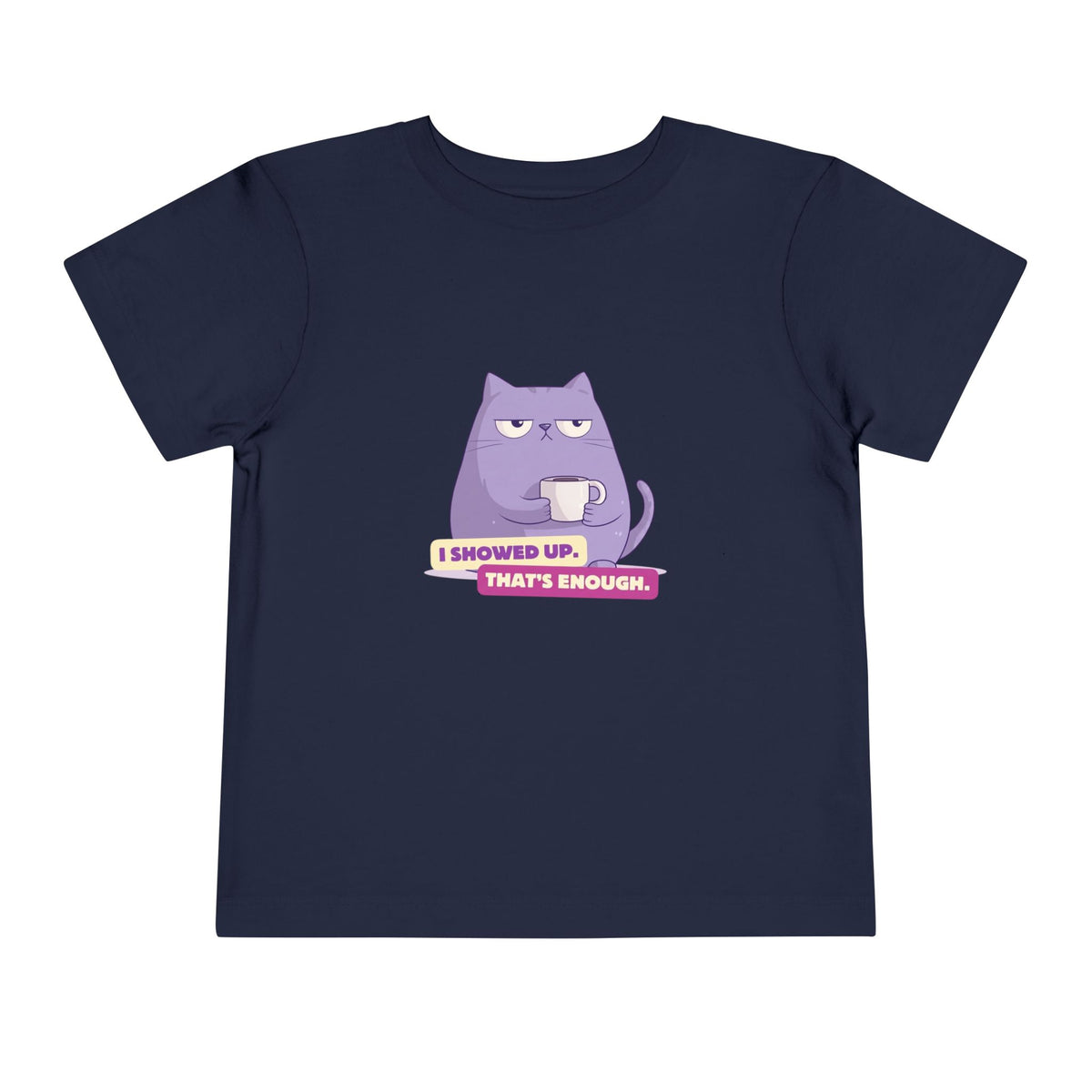 T-shirt bimbi piccoli «I Showed Up»