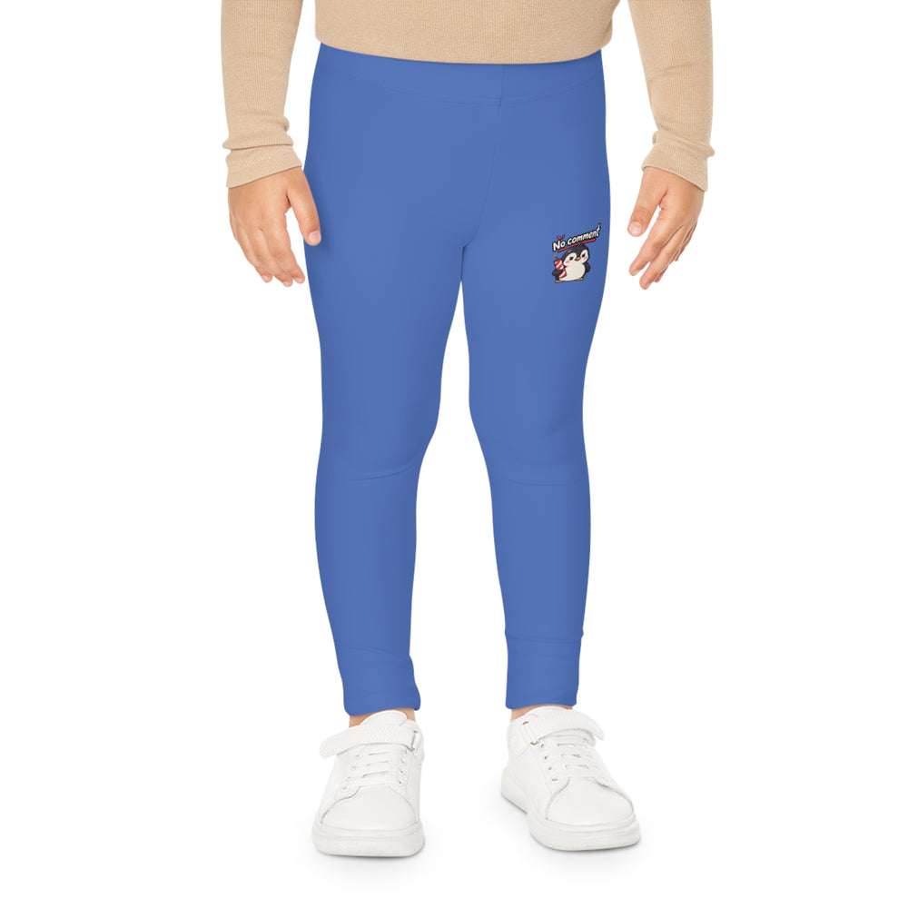 Leggings blu bambini «No Comments»