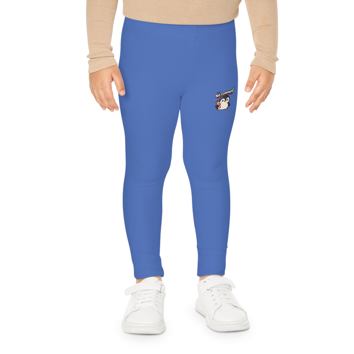 Leggings blu bambini «No Comments»