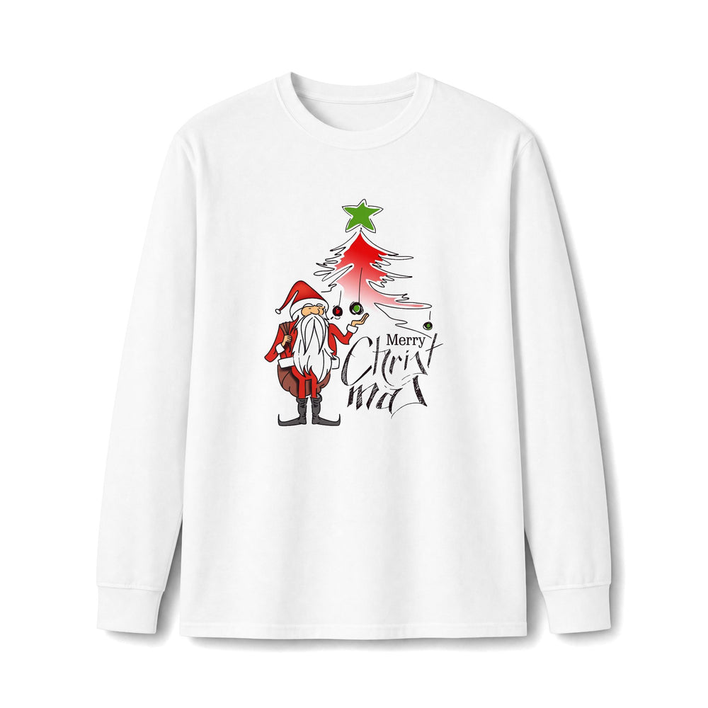 Maglia a maniche lunghe uomo – Saluti Natalizi