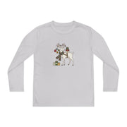 Maglia a maniche lunghe ragazzi – Renna di Natale