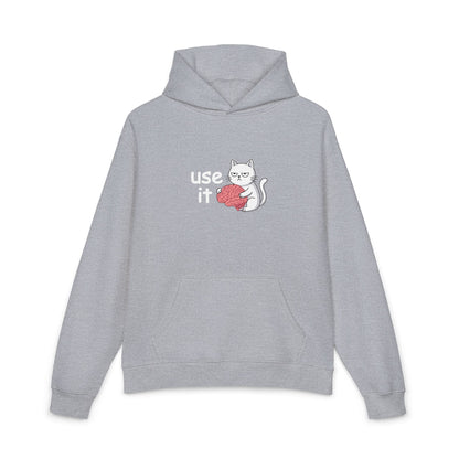 Felpa con cappuccio donna «Use It»