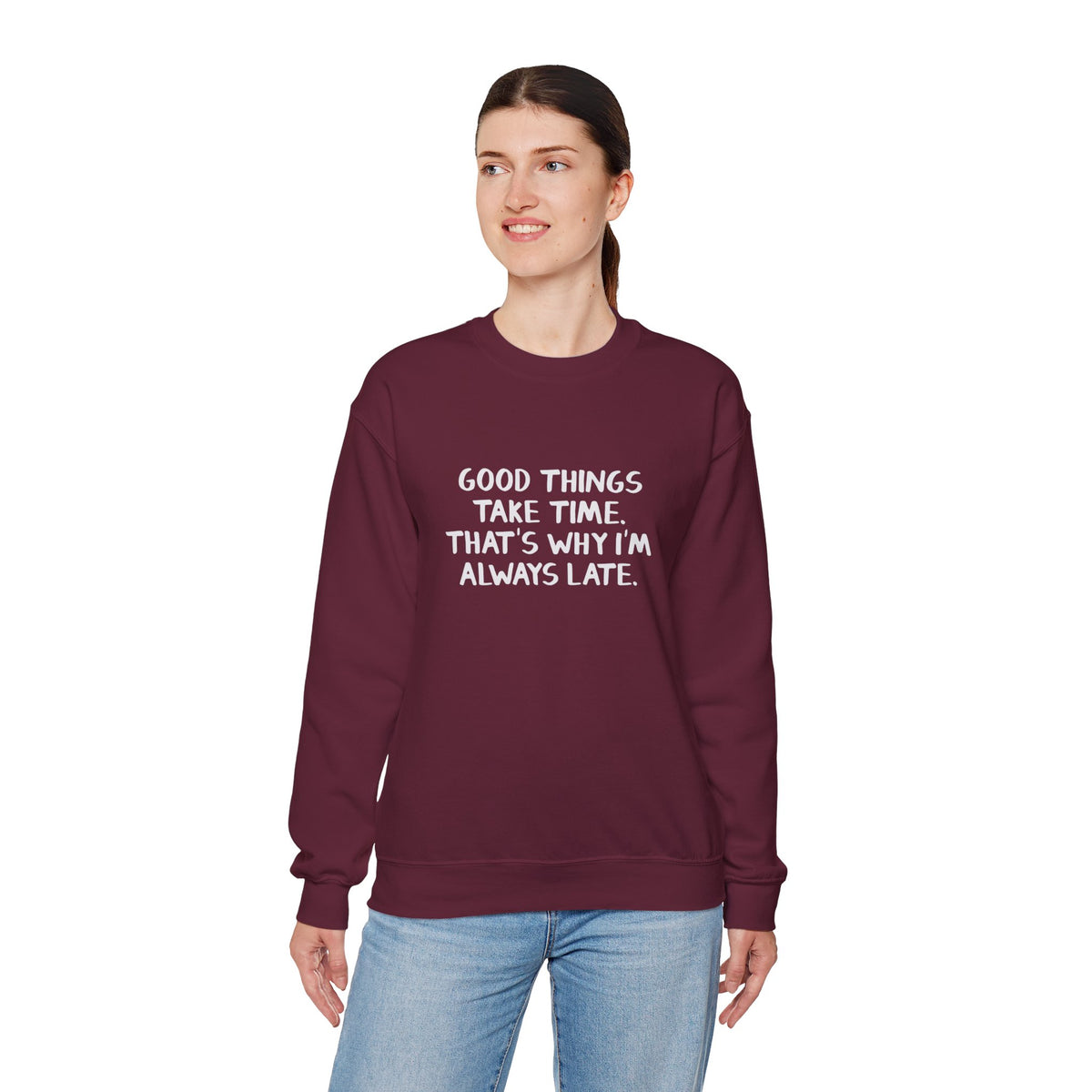 Felpa donna «The Late Excuse»
