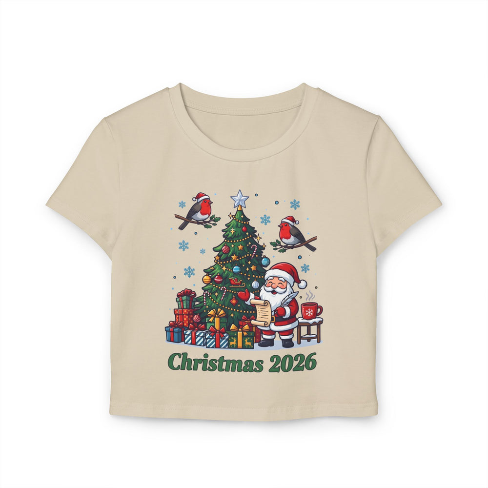 Baby tee donna – Natale 2026