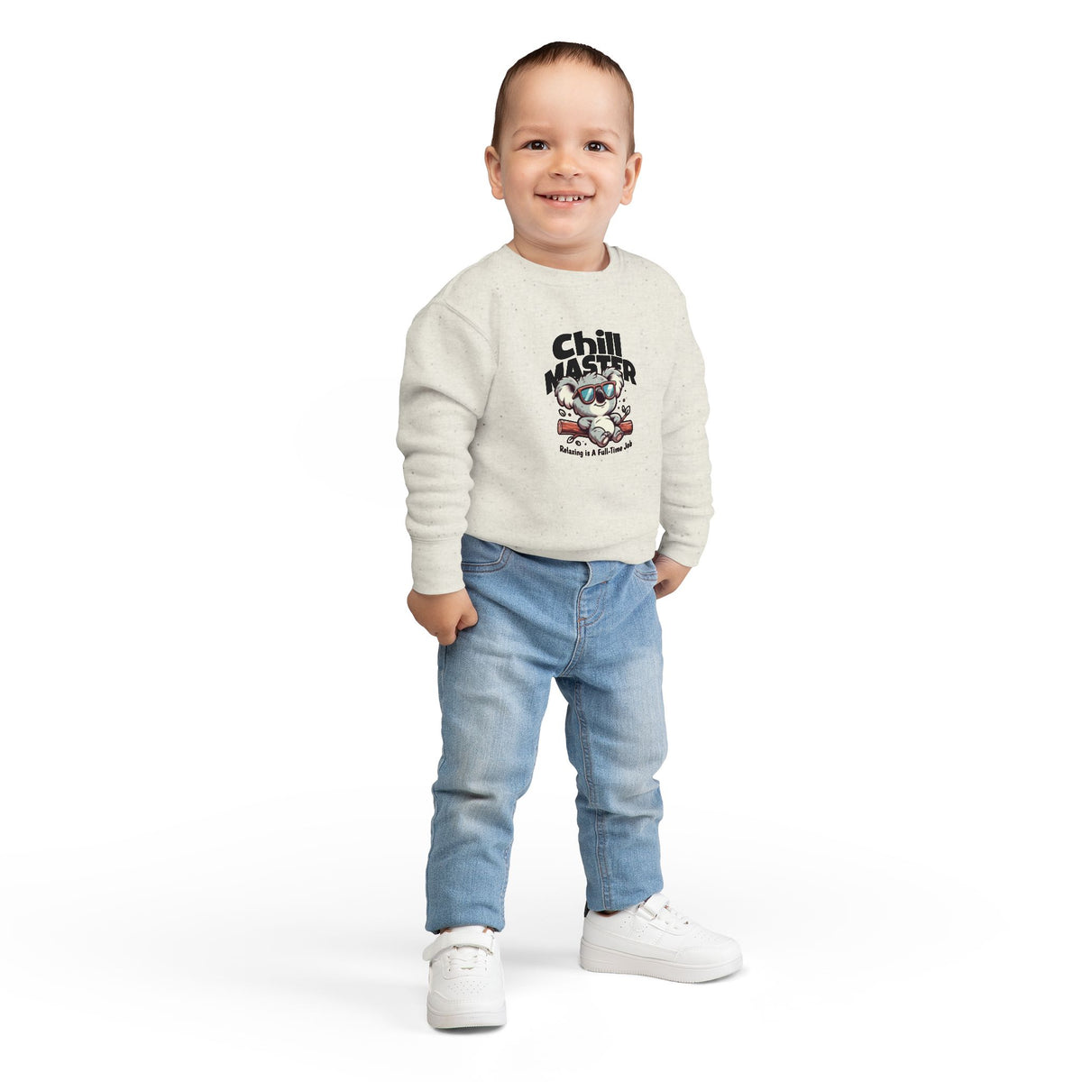 Felpa bimbi piccoli «Chill Master»