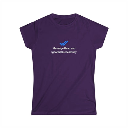 T-shirt donna «Ignored»