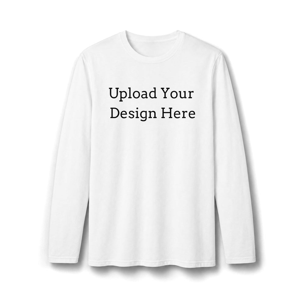 Camiseta personalizada de manga larga para hombre