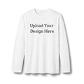 Camiseta personalizada de manga larga para hombre