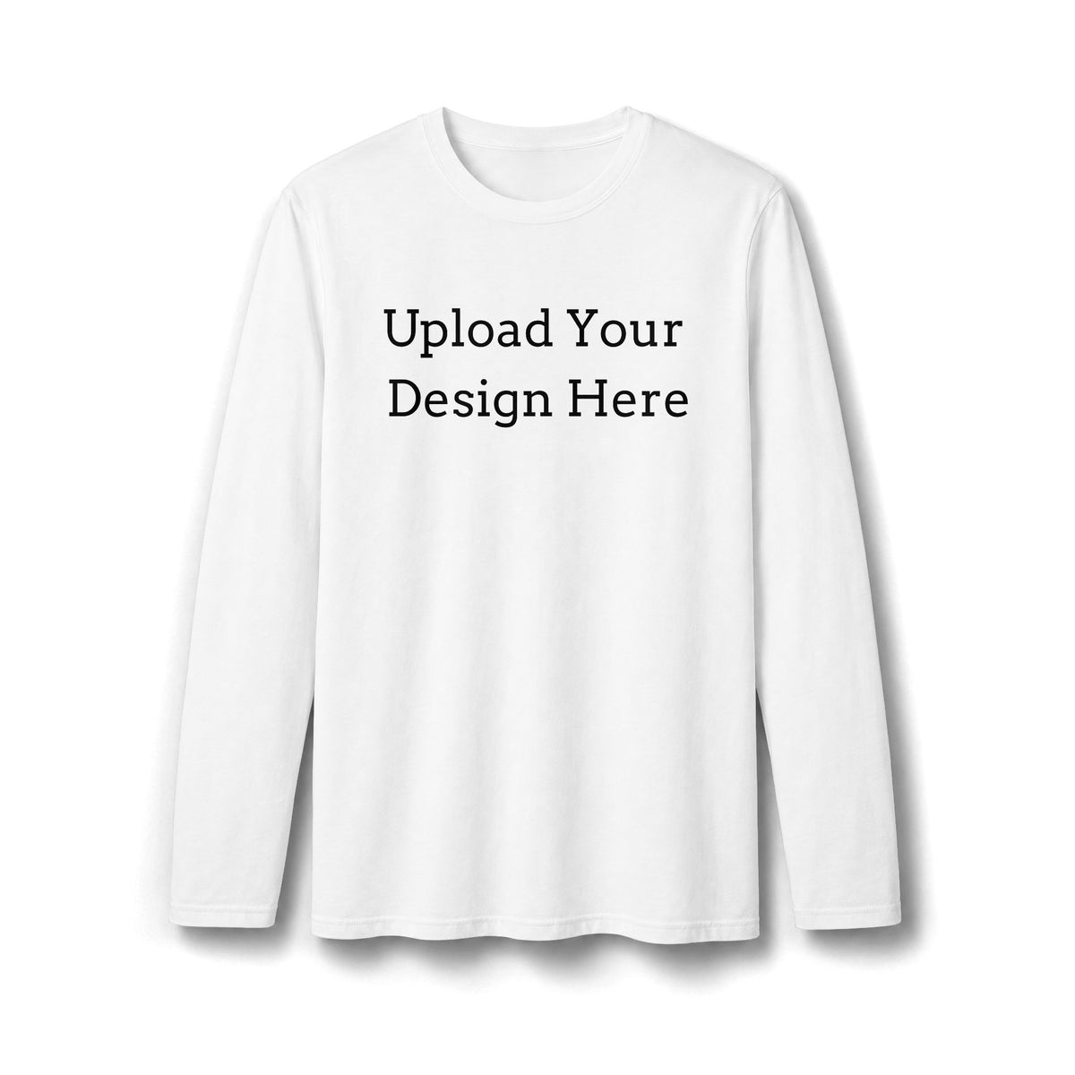 Camiseta personalizada de manga larga para hombre