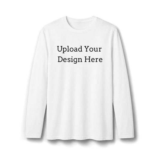 T-shirt da uomo personalizzata a maniche lunghe